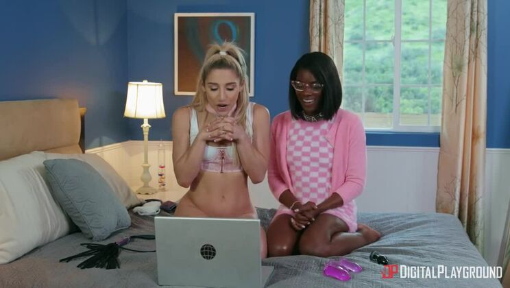 [Episodes] - Interracial Lesbian Anal - Abella Danger & Ana Foxxx Get Dirty - Abella Danger