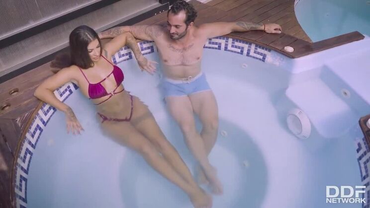 [DDFNetwork] - Susy Gala Fucks Poolside - Big Tits Brunette with Tattoo - Susy Gala