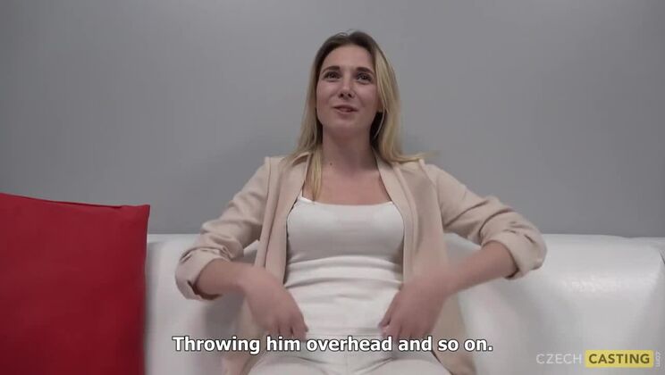 Nikola – Blonde and Wild in Casting