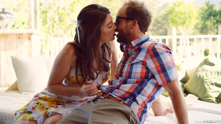 [TeenFidelity] - Brunette Jorden Kennedy Gets Pounded Outdoors by Ryan Madison - Ryan Madison - Jorden Kennedy