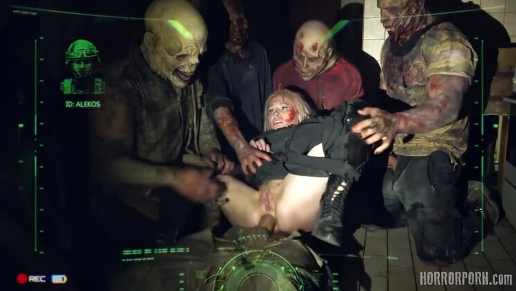 Zombie Horror Porn - Hardcore Group & Facials