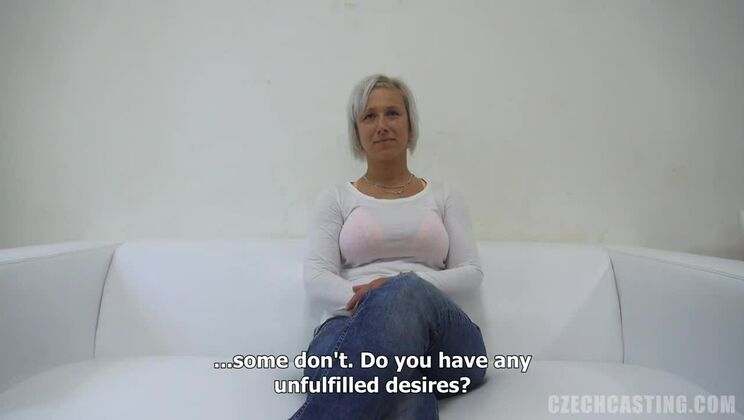 [CzechCasting] - Lenka the Blonde MILF - Big Ass & Casting