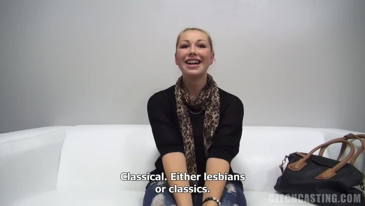 Blonde Bombshell Alzbeta from Czech