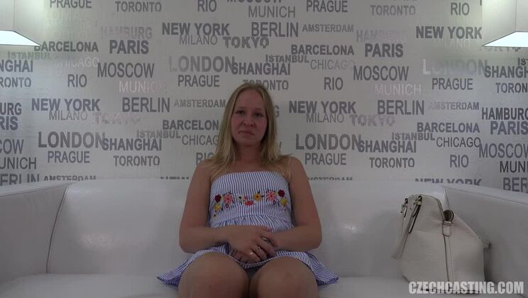 [CzechCasting] - Veronika, a Stunning European Blonde Casting - Klara