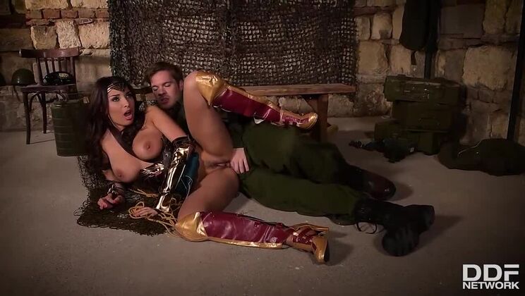 Anissa Kate's Anal and Deepthroat as Wonder Woman