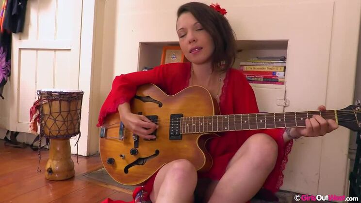 [GirlsOutWest] - Small Tits Babe Ruby Rosette Goes Solo