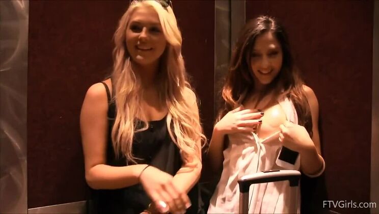 Young Chloe's Shower Sex Toy Play