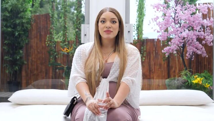 [CastingCouch-HD] - Tattooed Violet's Big Tits Casting Surprise - Violet