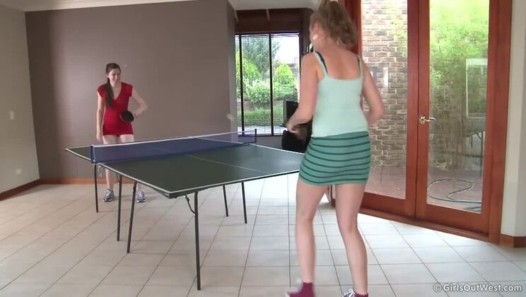 Sexy Table Tennis with Taliah and Nichole