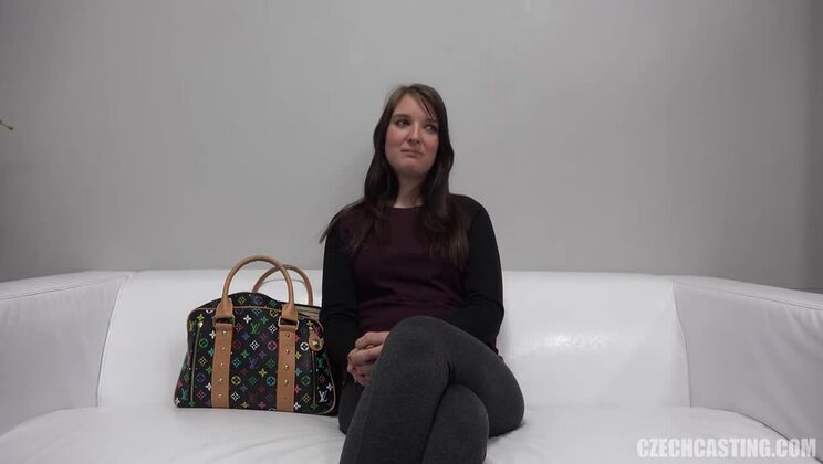 [CzechCasting] - Brunette Czech Babe Lucie Gets Fetched