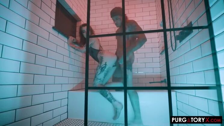 Tattooed Hottie in Praying Mantis Vol 1 E2