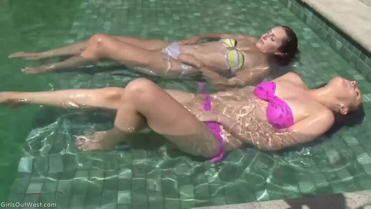 [GirlsOutWest] - Lesbian Action Unleashed: Cleo & Eli May Rip It Up! - Cleo - Eli May