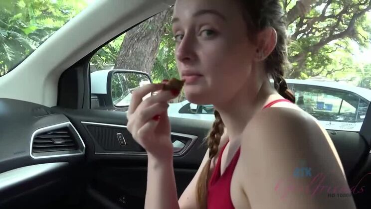 [ATKGirlfriends] - Redhead Danni Enjoys a Sunny Day Out - Danni Rivers