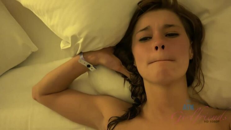 [ATKGirlfriends] - Alaina's Shaved Pussy Gets a Facial - Alaina Dawson