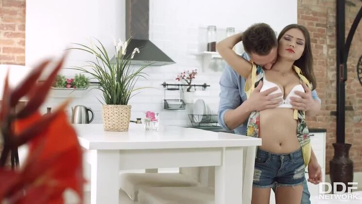 [EuroTeenErotica] - Teen Sex Fest in the Kitchen with a Russian Beauty