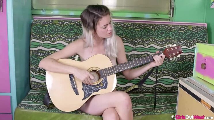 [GirlsOutWest] - Solo Blonde Tasmyn - Hairy and Hot