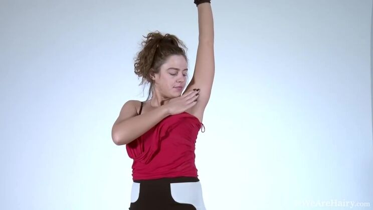 Stripping Down: Dominique's Hairy Body