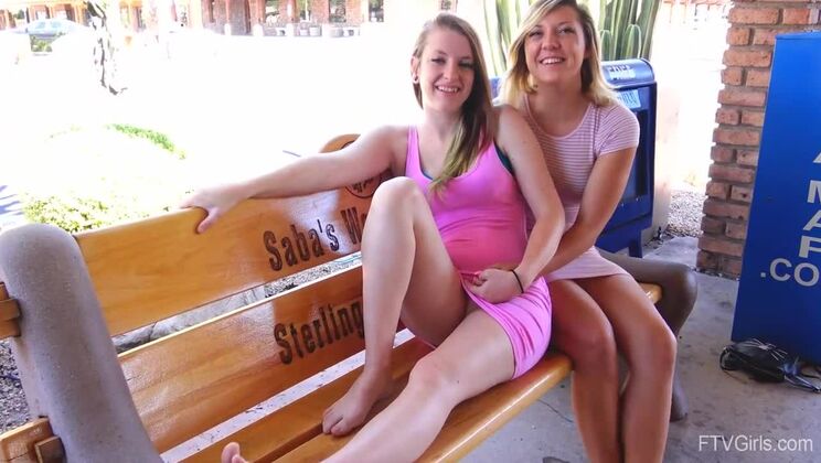 Fingering Fun with Lesbian Roommates Madison and Rachelle