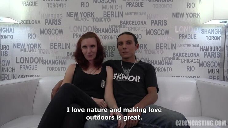 Threesome Action with Hanka, Honza, and a Friend