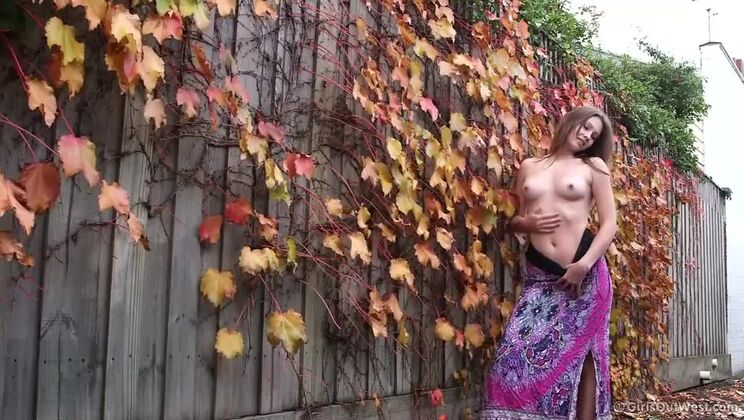 [GirlsOutWest] - Maddison's Brunette Outdoor Escapade - Maddison