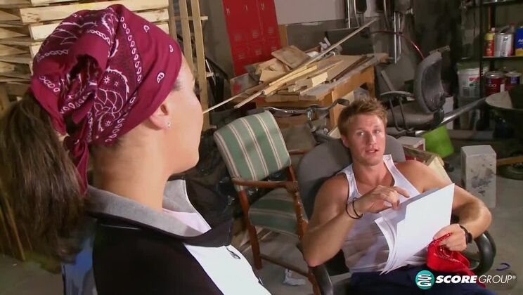 Busty Selena Castro Gets Down