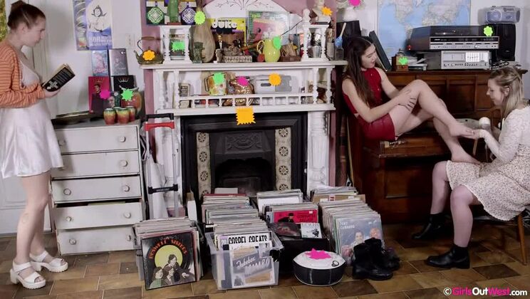 [GirlsOutWest] - Garage Sale Surprise with Dusty and Mae