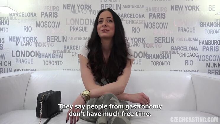 [CzechCasting] - Czech Brunette Lucie Casting Video