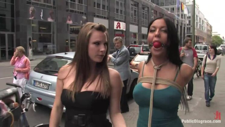 [PublicDisgrace] - Public BDSM: Angelica Heart's Big Tits and Humiliation - Angelica Heart - Zenza Raggi