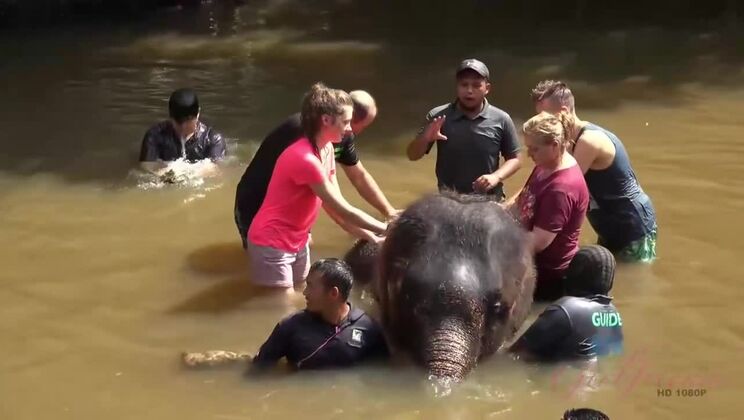 Elena Koshka's Outdoor Escapade - Amateur Style!