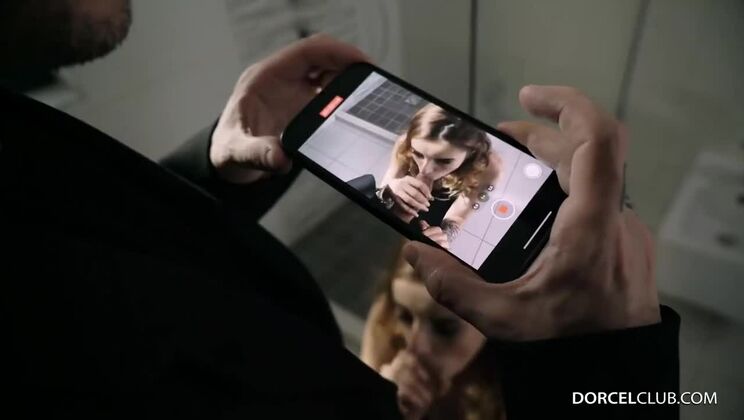 Hot Facial with Alba Lala in Tattoo and Stockings