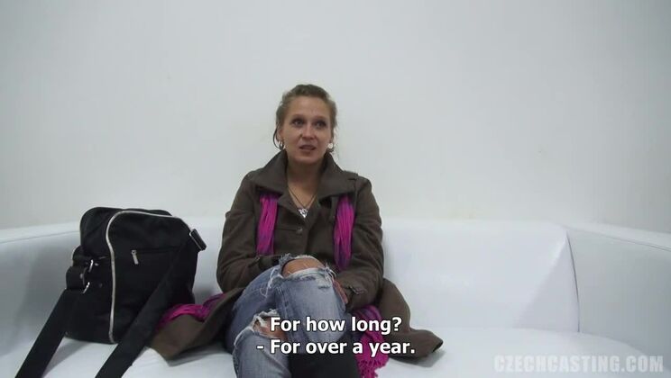 Teasing the Czech Blonde Martina