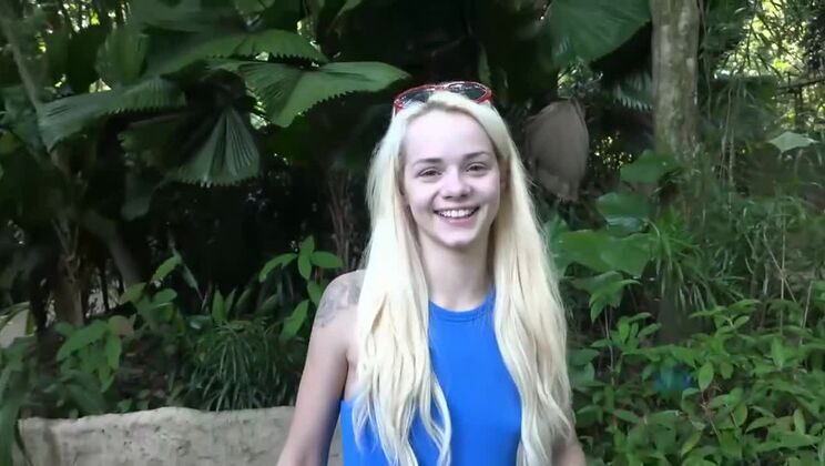 Artistic Creampie on Elsa Jean's Tight Pussy