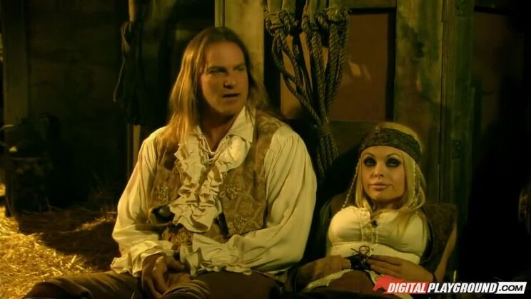 Scene 4: Marco Banderas, Abbey Brooks, and Gabriella Fox Get Down