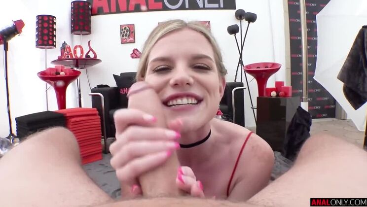 [AnalOnly] - POV Blowjob with Blonde Nikki Sweet and Big Dick