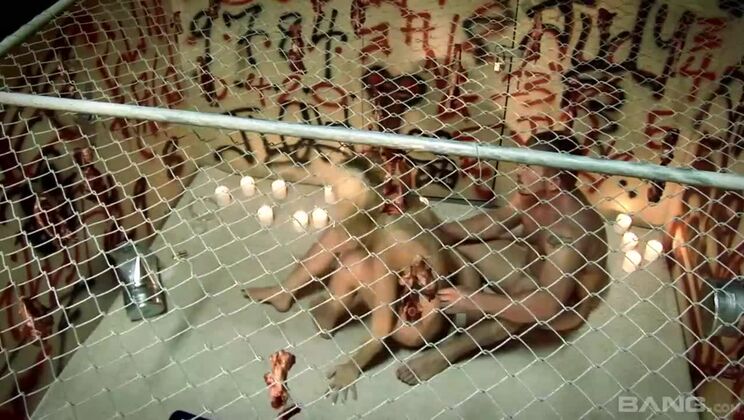 Gloryhole Gangbang: Blonde Swallows Big Loads