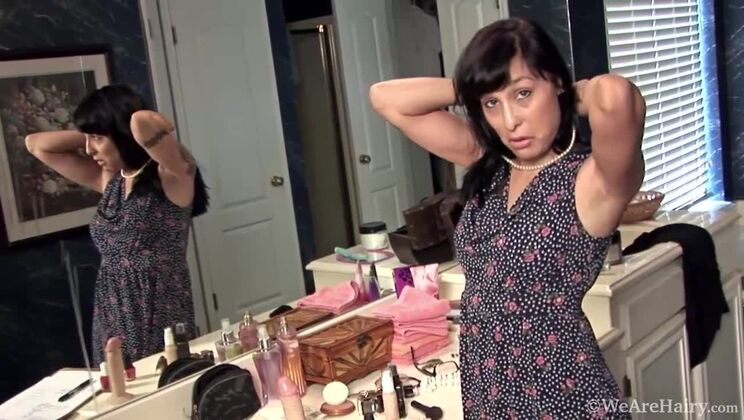 Lingerie Casting with Hairy Lucy Dutch