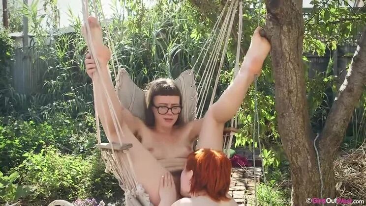 [GirlsOutWest] - Brunette and Redhead Lesbian Party - Rosie - Panda