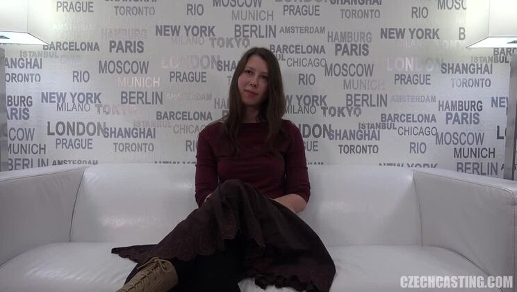 [CzechCasting] - Brunette Czech Model Pavlina Casting - Monika