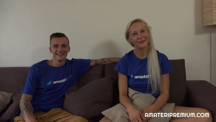 [AmateriPremium] - Czech Casting with Lenka, Tomas, and Tattooed Martina