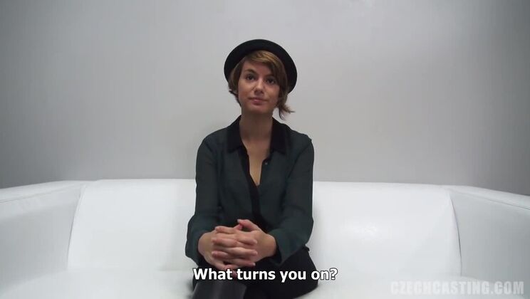 [CzechCasting] - Brunette Model Lenka in Czech Casting