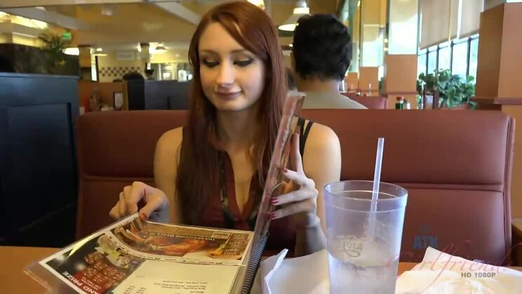 Violet Monroe Tattooed Redhead GF Fucks Hard