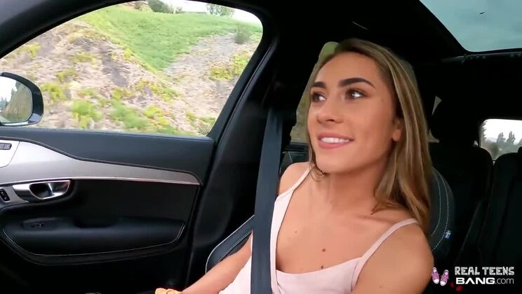 Mackenzie Mace Fucks a Guy While Hiking