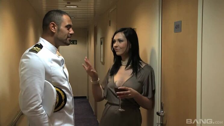 [BANG.com] - Angell Summers Gives Facial on the Love Boat - Angell Summers