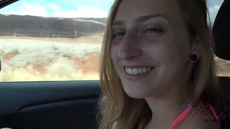 [ATKGirlfriends] - Rococo Royalle in Amateur Beach Foot Fetish Sex - Rococo Royalle