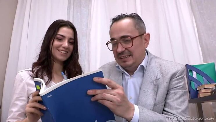 Tricky Teacher Creampies Young Brunette