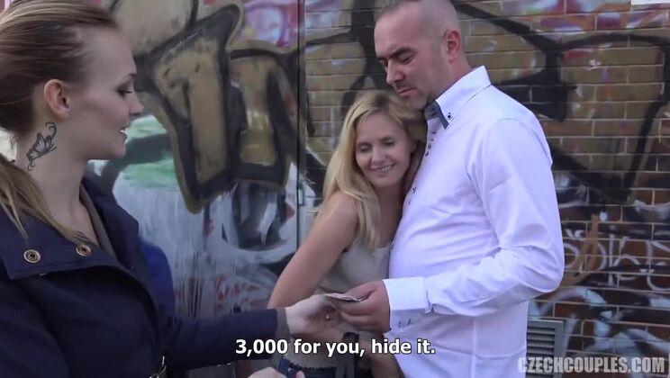 [CzechAV] - Handjob and Cumshot with Czech Sex Swingers - Daisy