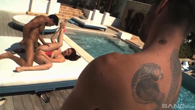 Cum Filled Threesome with Mira Sunset