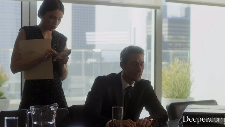 [Deeper] - Brunette Emily Willis in Anal and Doggystyle - Seth Gamble - Emily Willis