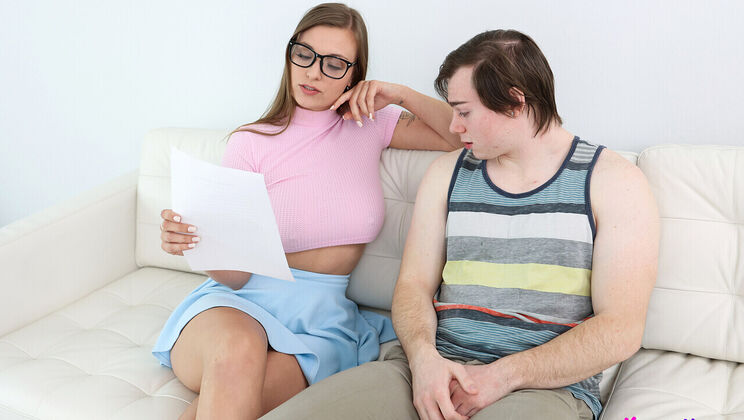 [YoungerMommy] - Taboo Step Mom Kenzie Love Takes It Hard with Tattoos - Kenzie Love