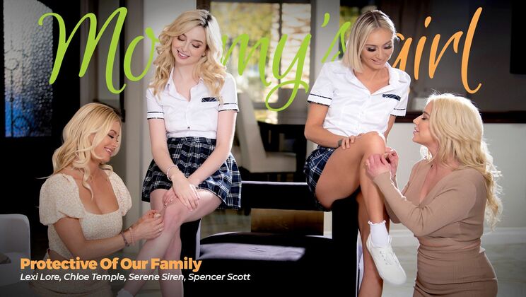 [Mommy'sGirl] - Shielding Our Stepfamily Secrets - Lexi Lore - Chloe Temple - Serene Siren - Spencer Scott